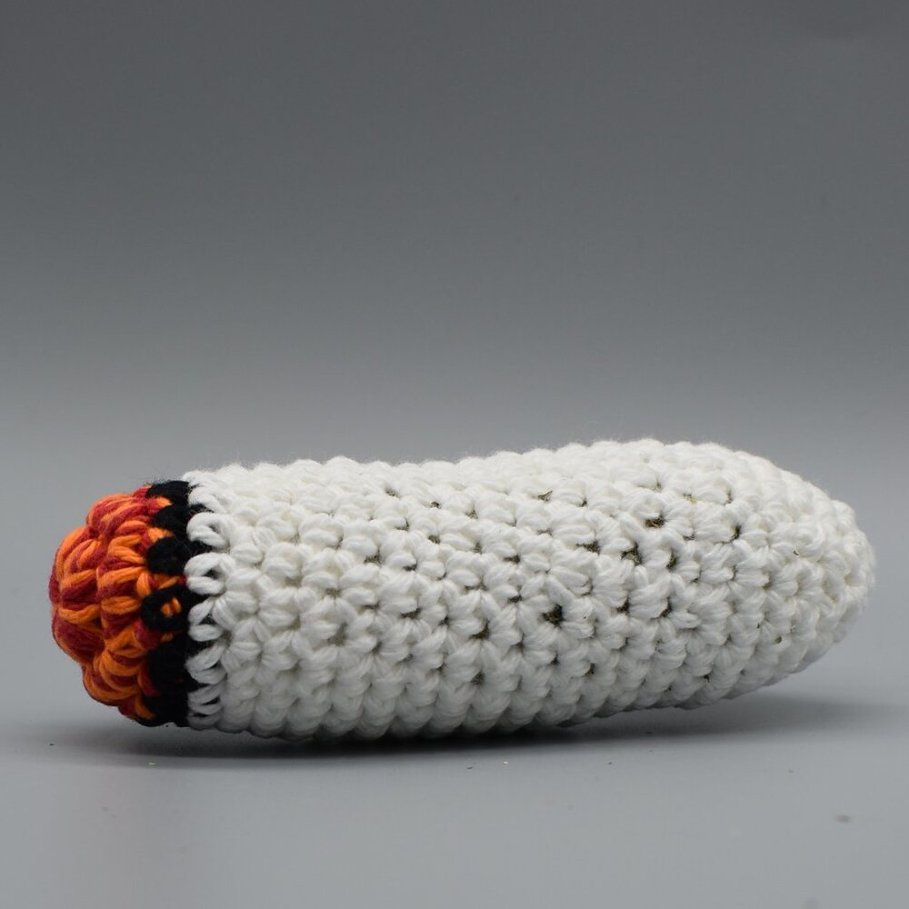 Crochet Catnip Doobie Handcrafted Cat Toy